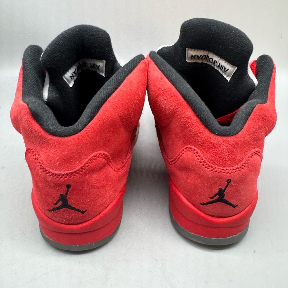 Nike Air Jordan 5 Retro "Red Suede" 440888-602 GS Size 6.5Y Basketball Shoes - Picture 4 of 7